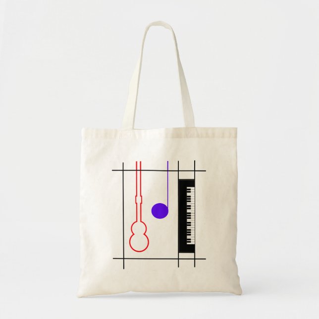 Tote Bag Musikinstrument (Devant)