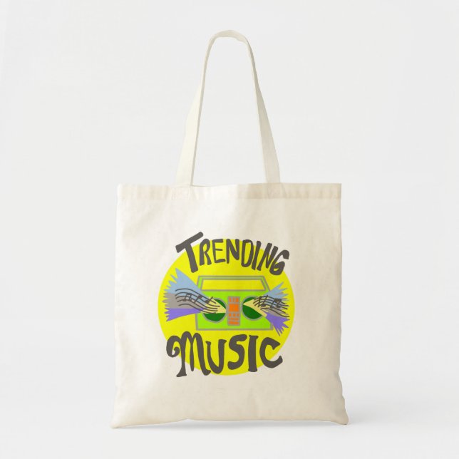 Tote Bag Musique, (Devant)