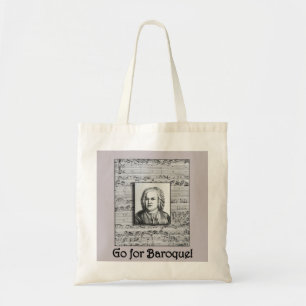 Tote Bag Musique baroque Fourre-tout de Bach