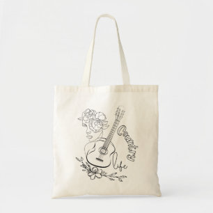 Tote Bag Musique country