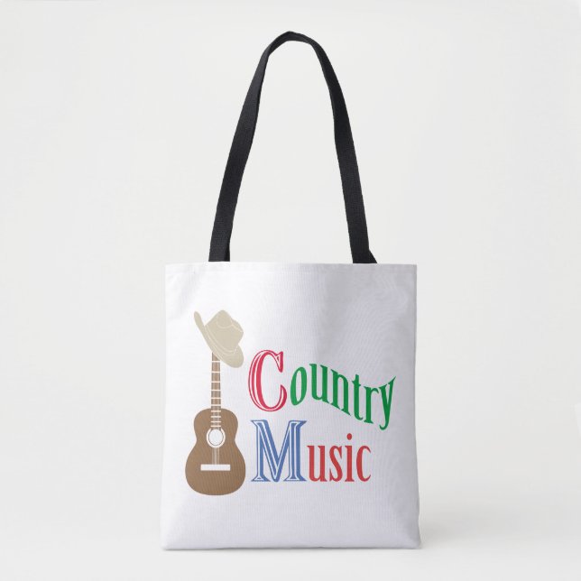 Tote Bag Musique country (Devant)