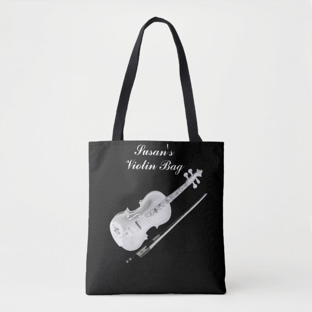 TOTE BAG MUSIQUE DE MONOGRAMME (Devant)