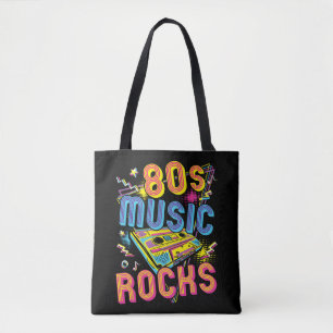 Tote Bag Musique des années 80 Rock des années 80