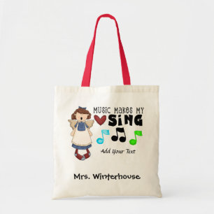 Tote Bag Musique - Enseignant - Chorus - Personnel - Value