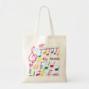 Tote Bag Musique Fourre-tout