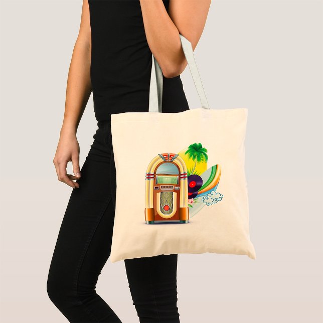 Tote Bag Musique Jukebox (Créateur téléchargé)