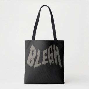 Tote Bag Musique Rock Metalcore Métal Lourd Drôle BLEGH