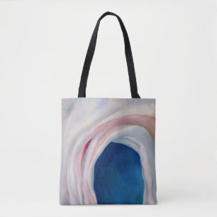 Tote Bag Musique rose et bleu par O'Keeffe