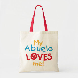 Tote Bag My Abuelo Loves Me T-shirts et cadeaux