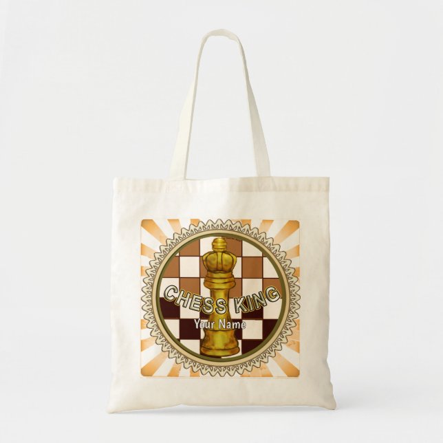 Tote Bag My Chess King  (Devant)