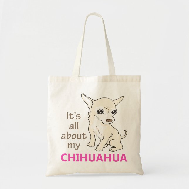 Tote Bag My Chihuahua (Devant)