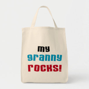 Tote Bag My Granny Rocks T-shirts et cadeaux