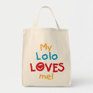Tote Bag My Lolo Loves Me T-shirts et cadeaux