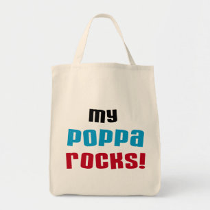 Tote Bag My Poppa Rocks Tshirts et cadeaux