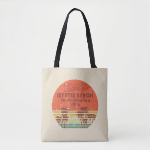 Tote Bag Myrtle Beach Caroline du Sud vintage