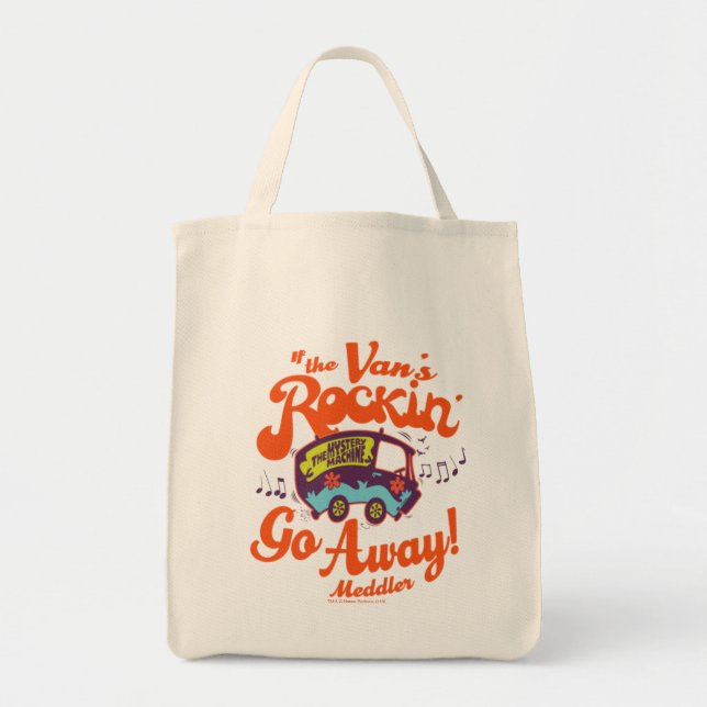 Tote Bag Mystery Machine "Si le Rockin du Van'..." (Devant)