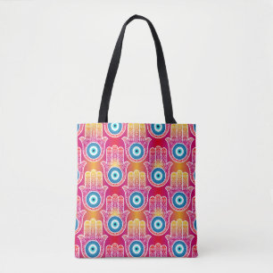 Tote Bag Mystic hamsa : design harmonieux.