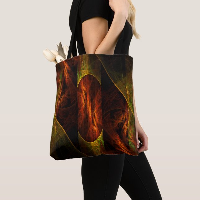 Tote Bag Mystique Jungle (De près)