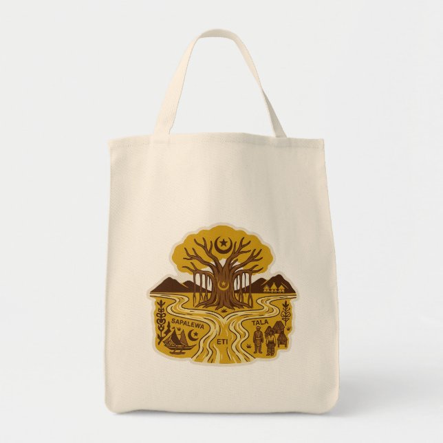 Tote Bag Mythologie de Nunusaku (Devant)