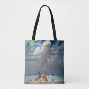 Tote Bag N.C. Wyeth Le Géant 1923 Illustration Vintage