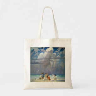 Tote Bag N.C. Wyeth Le Géant 1923 Illustration Vintage