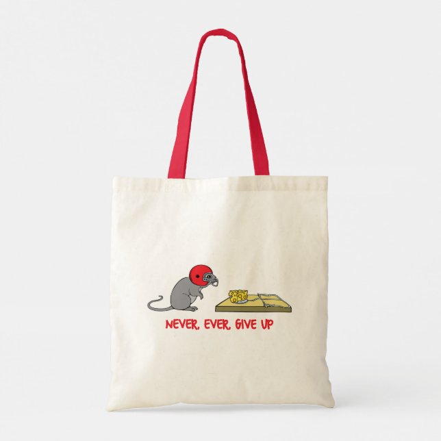 Tote Bag N'abandonnez jamais (Dos)