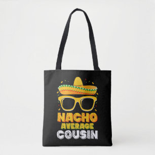 Tote Bag Nacho Moyenne Cousin Famille Cinco De Mayo