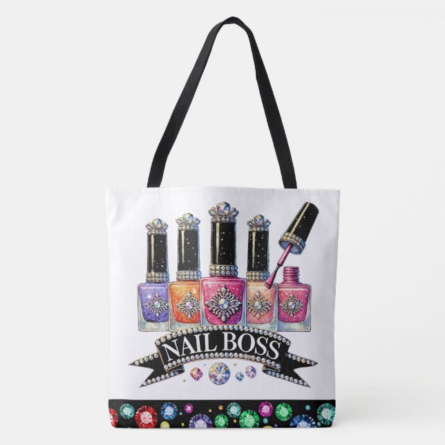 Tote Bag NAIL BOSS - SeeBack ! (Devant)