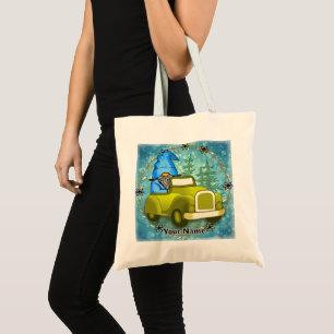 Tote Bag Nain conduisant une voiture