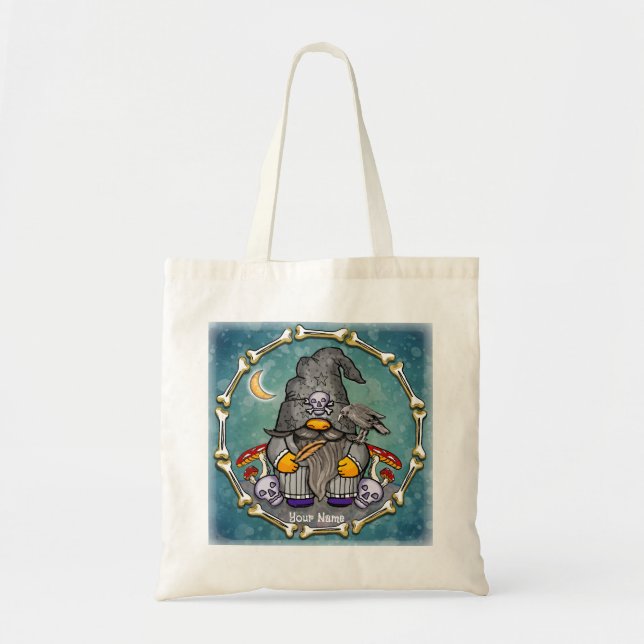Tote Bag Nain magicien sombre  (Devant)