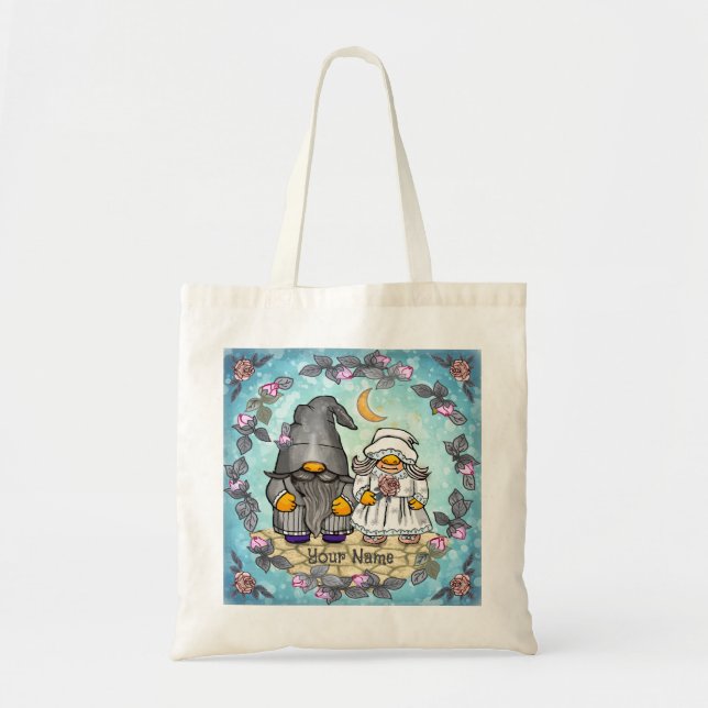 Tote Bag Nain Marié & Mariée  (Devant)