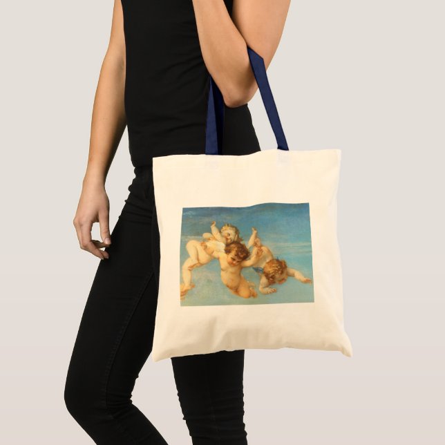 Tote Bag Naissance de Vénus, détail des Anges par Alexandre (Devant (produit))