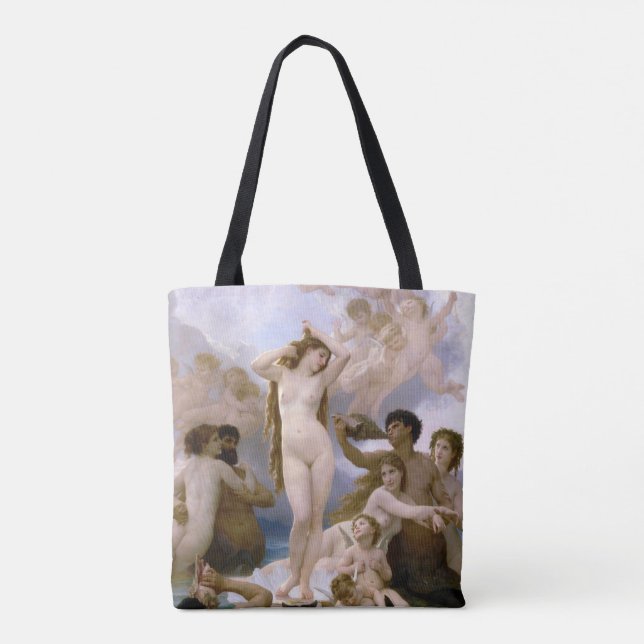 Tote Bag Naissance de Vénus par William-Adolphe Bouguereau (Dos)
