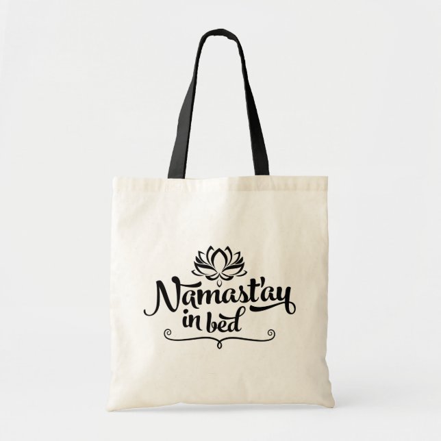 Tote Bag Namaste Funny Citation Fourre-tout (Devant)