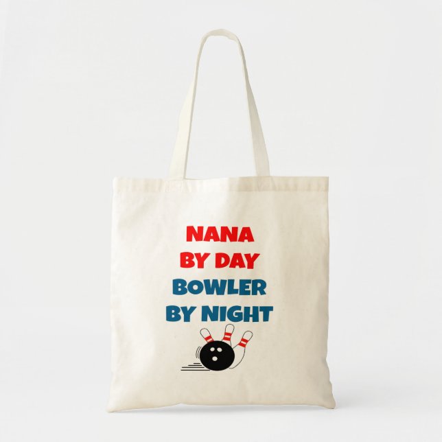Tote Bag Nana by Day Bowler by Night (Devant)