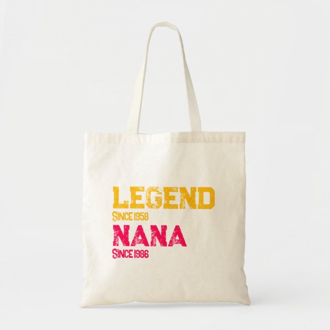 Tote Bag Nana légendaire vintage (Devant)