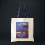 Tote Bag Naples Mont Vesuvius Travel Art Vintage<br><div class="desc">Naples et le Vésuve dans un style vectoriel. Le Vésuve est un somma-stratovolcan situé dans le golfe de Naples en Campanie,  Italie.</div>