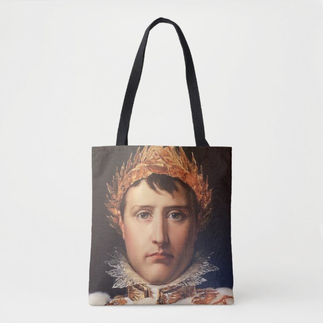 Tote Bag Napoleon Laurel-Wreath Crowned Hero (Devant)