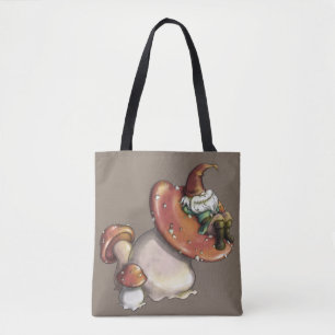 Tote Bag Napping Gnome