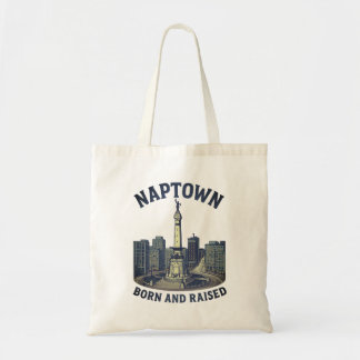 Tote Bag Naptown Né et élevé, Monument Circle