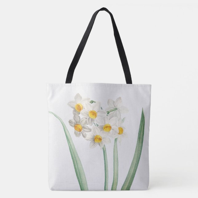 Tote Bag Narcisse, Pierre-Joseph Redouté, 1805 (Devant)