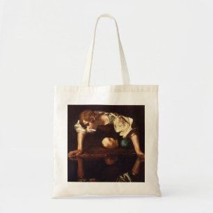 Tote Bag Narcissus de Michelangelo Merisi da Caravaggio