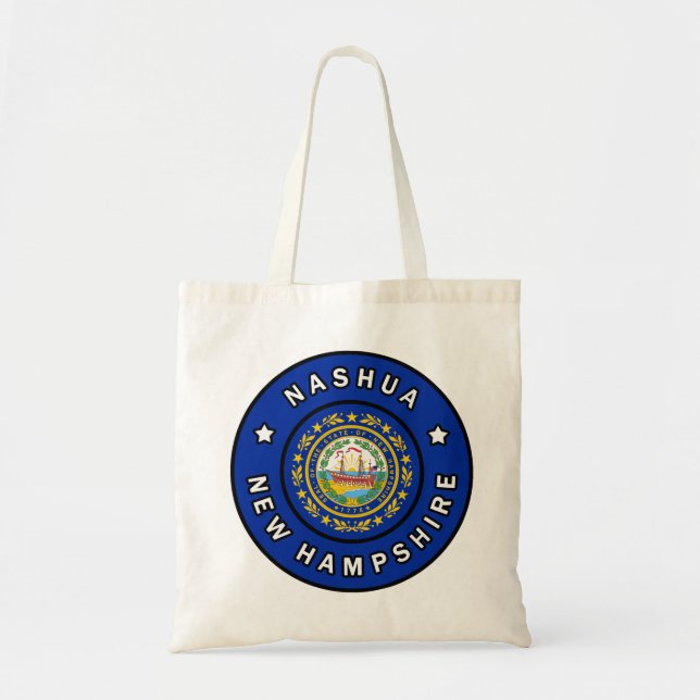 Tote Bag Nashua New Hampshire (Devant)