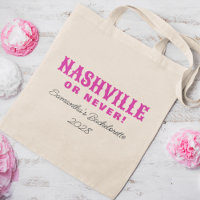 Nashville Ou Jamais Hot Rose Retro Bachelorette