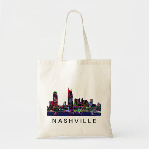 Tote Bag Nashville, Tennessee en graffiti