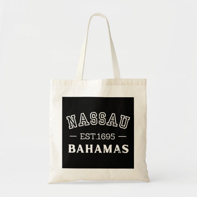 Tote Bag Nassau Bahamas (Devant)