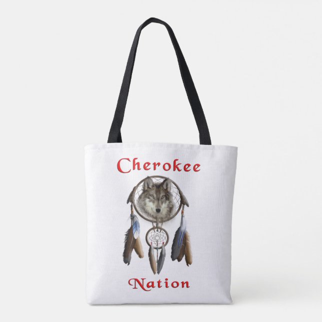 Tote Bag Nation cherokee (Dos)