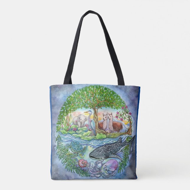 Tote Bag Nations Unies (Dos)