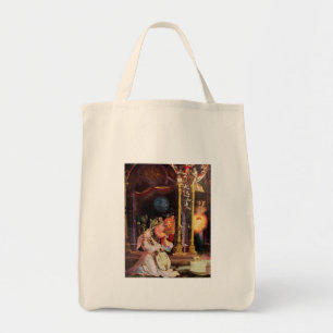 TOTE BAG NATIVITÉ AVEC ANGELS - MAGIE DE NOËL