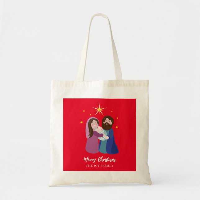 Tote Bag Nativité Noël (Devant)